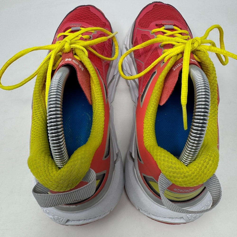 HOKA One One Clifton‎ 1 Road Running Sneakers Coral Pink 20609-031 Women's 7.5 - Picture 11 of 16